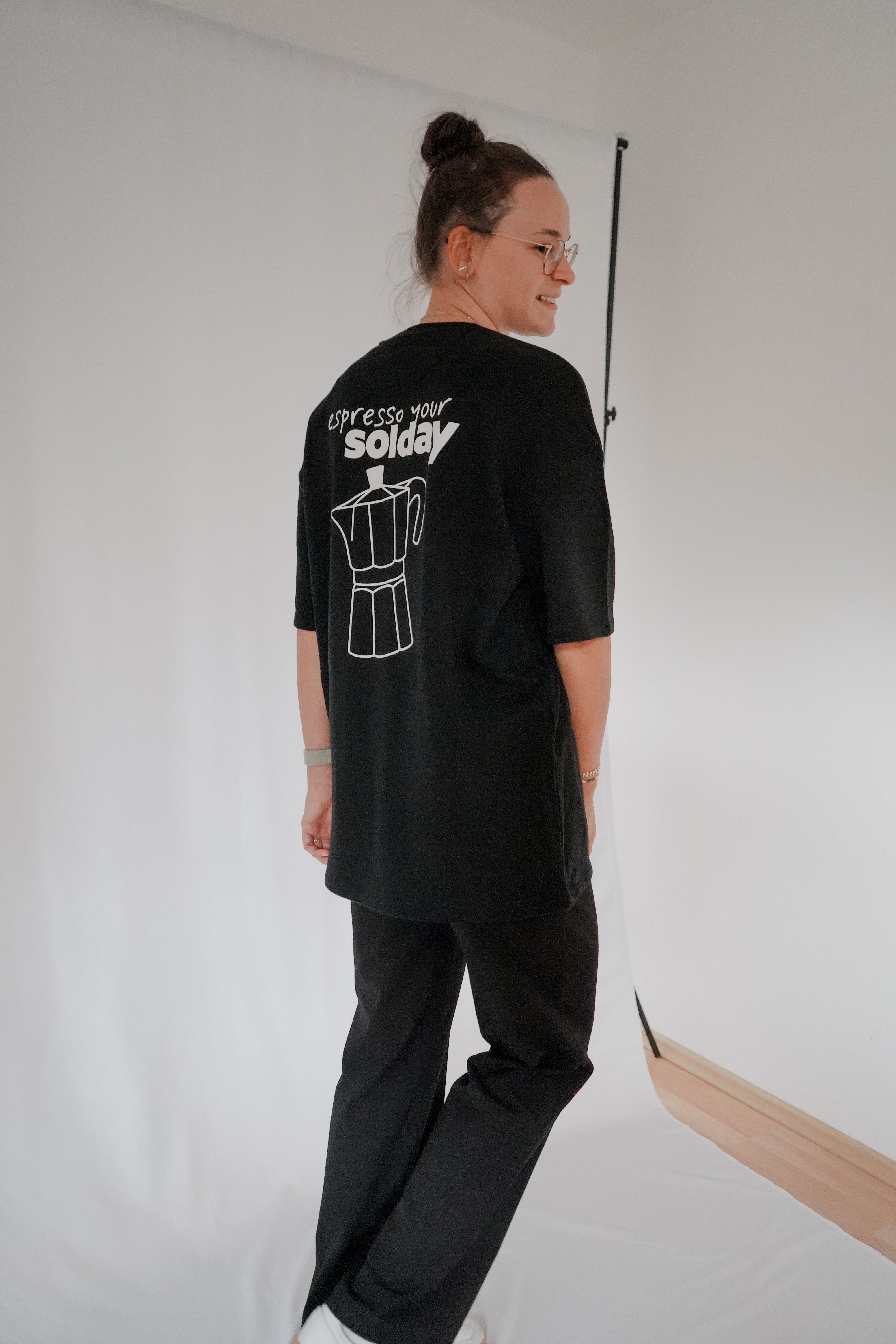 oversized shirt espresso