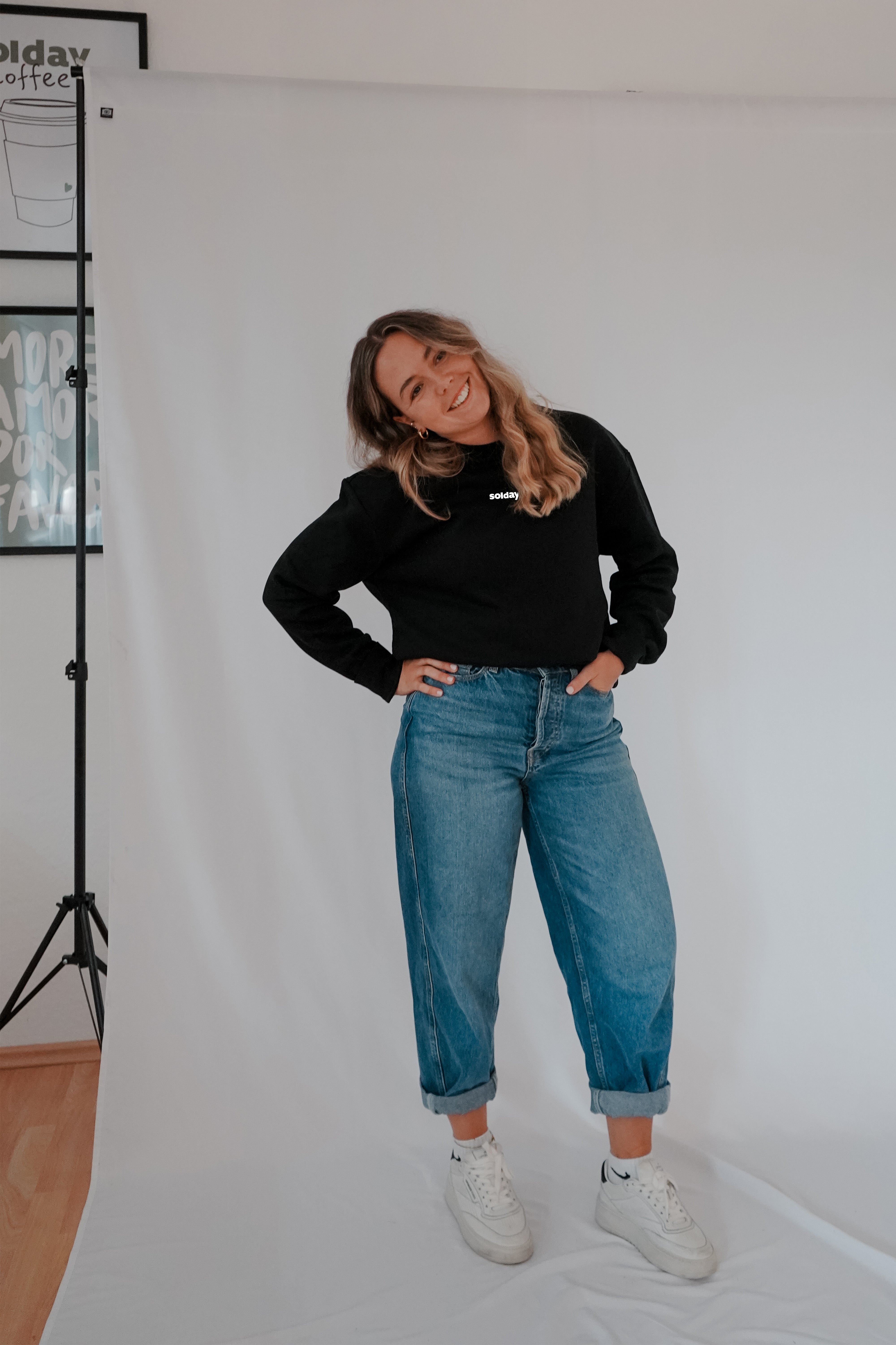 oversized sweatshirt espresso