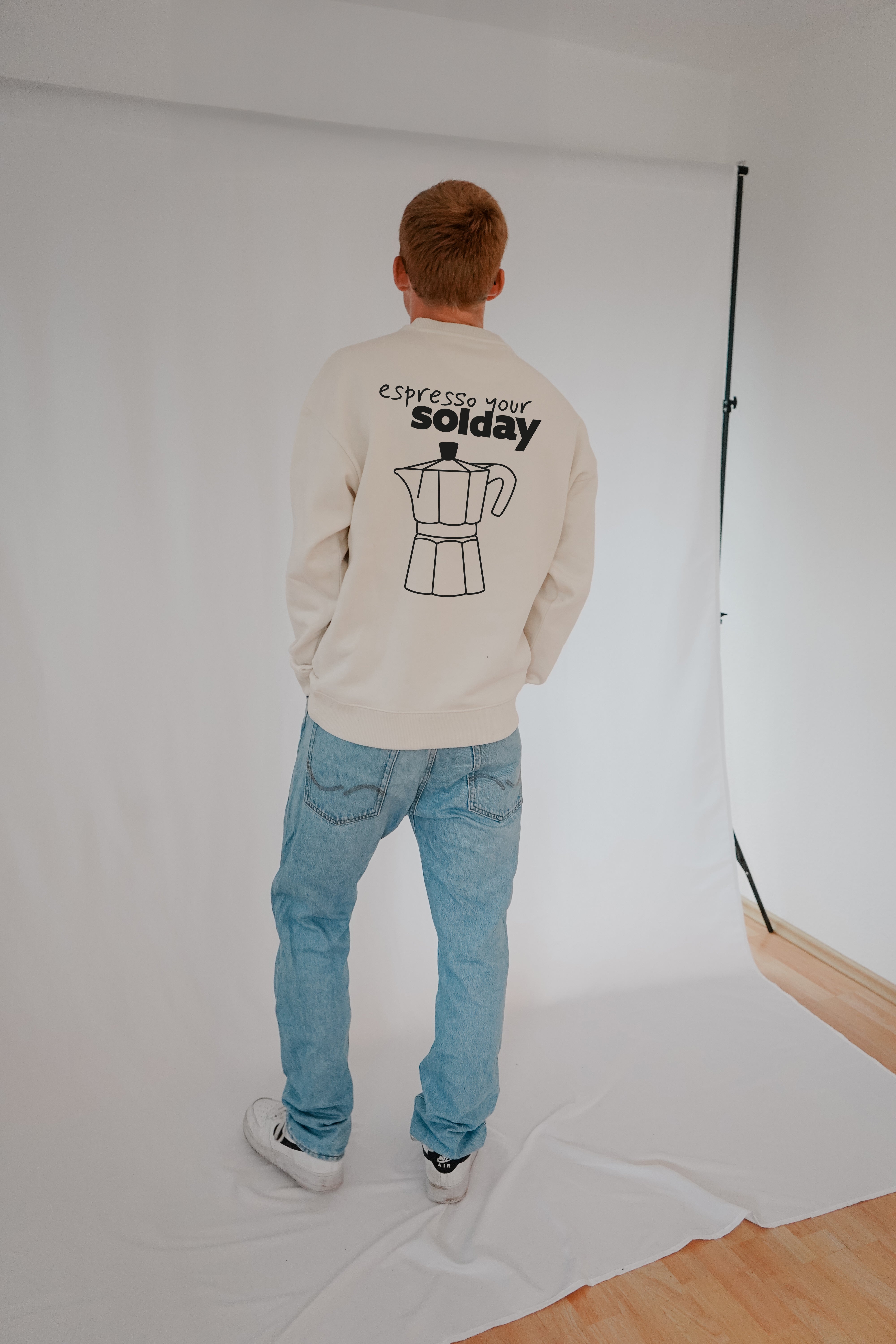 oversized sweatshirt espresso